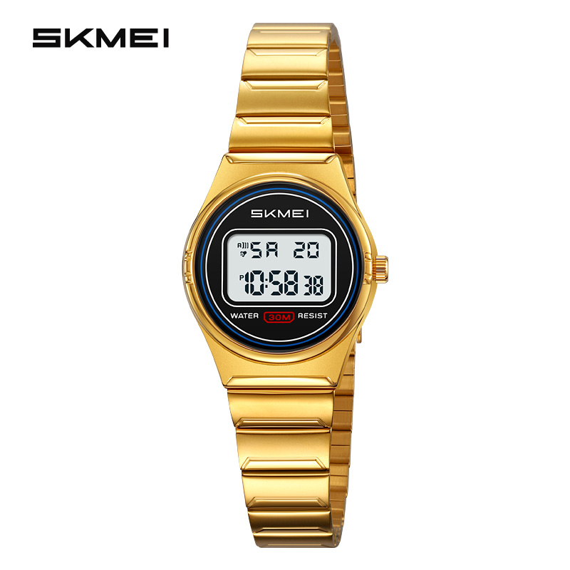 Home Security Electronics - SKMEI 2338 Watch Small Digital Stainless