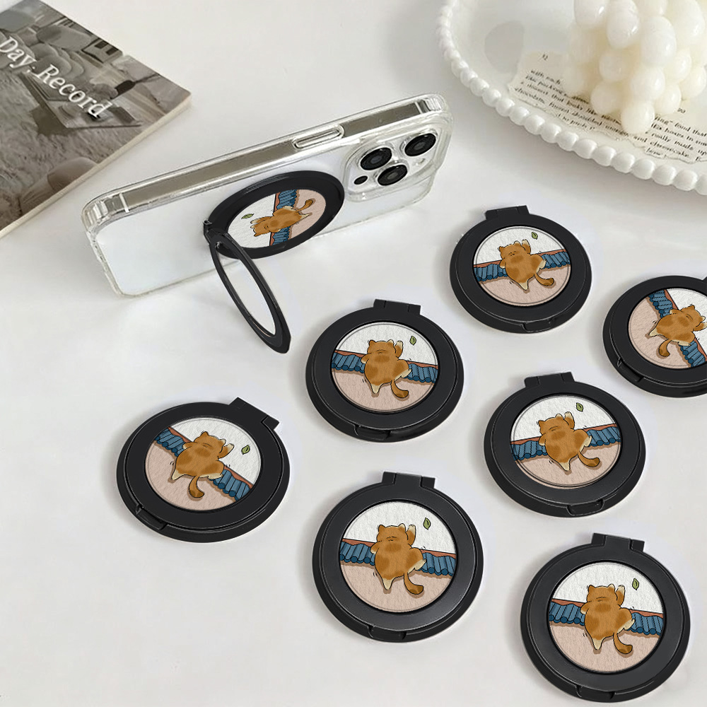 Home Security Service - Cartoon Cat Finger Grip Universal Paste