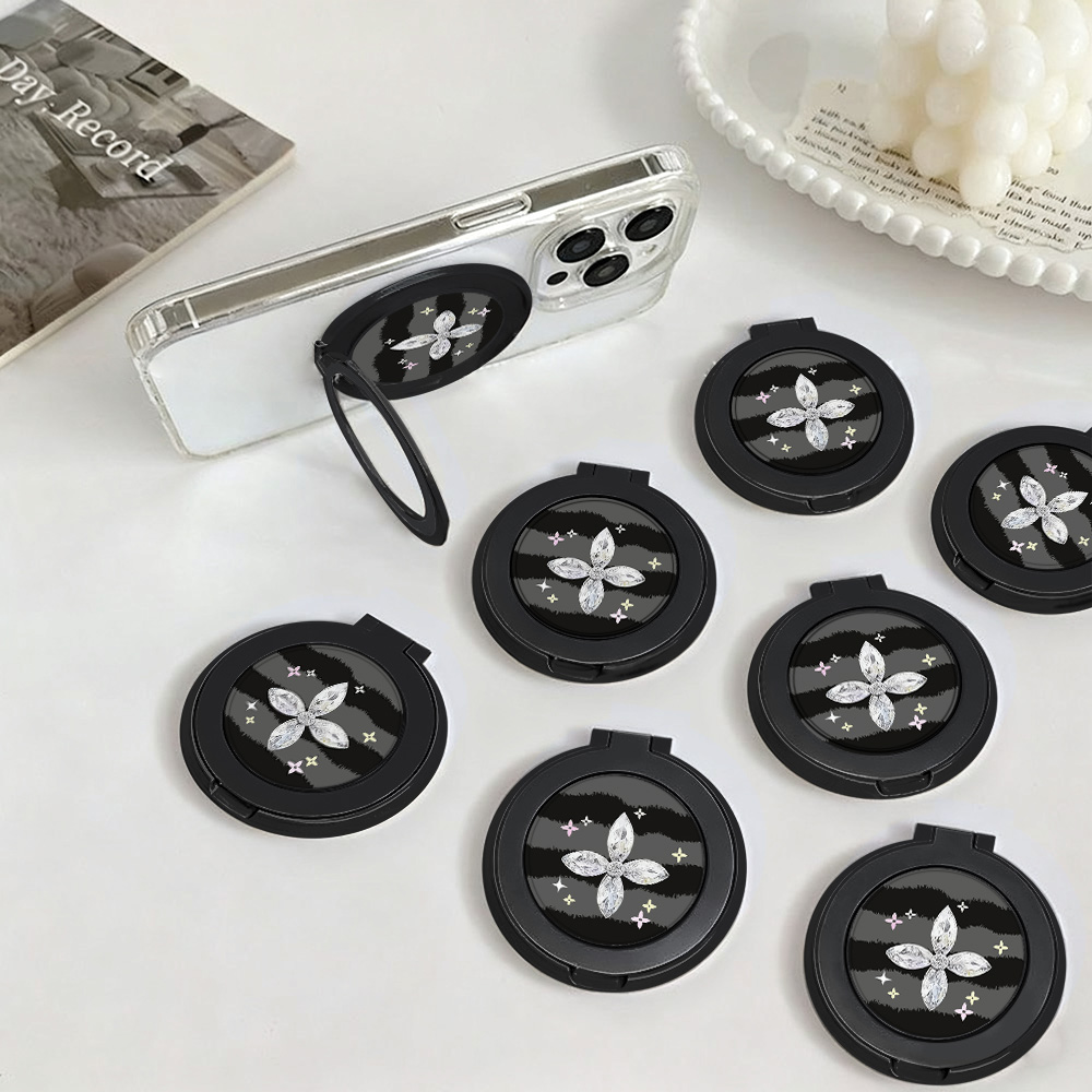 Home Security Service - 360°Rotatable Self-Adhesive Kickstand Phone Ring Holder