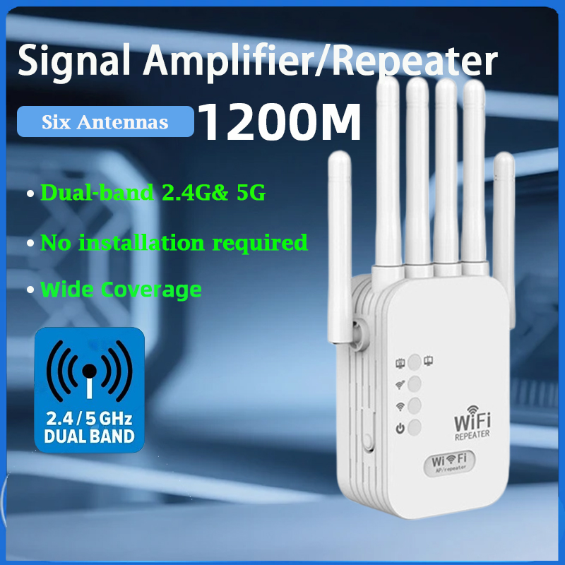 Home Security Service - KATORD 1200Mbps Wireless WiFi Repeater 2.4G&5G