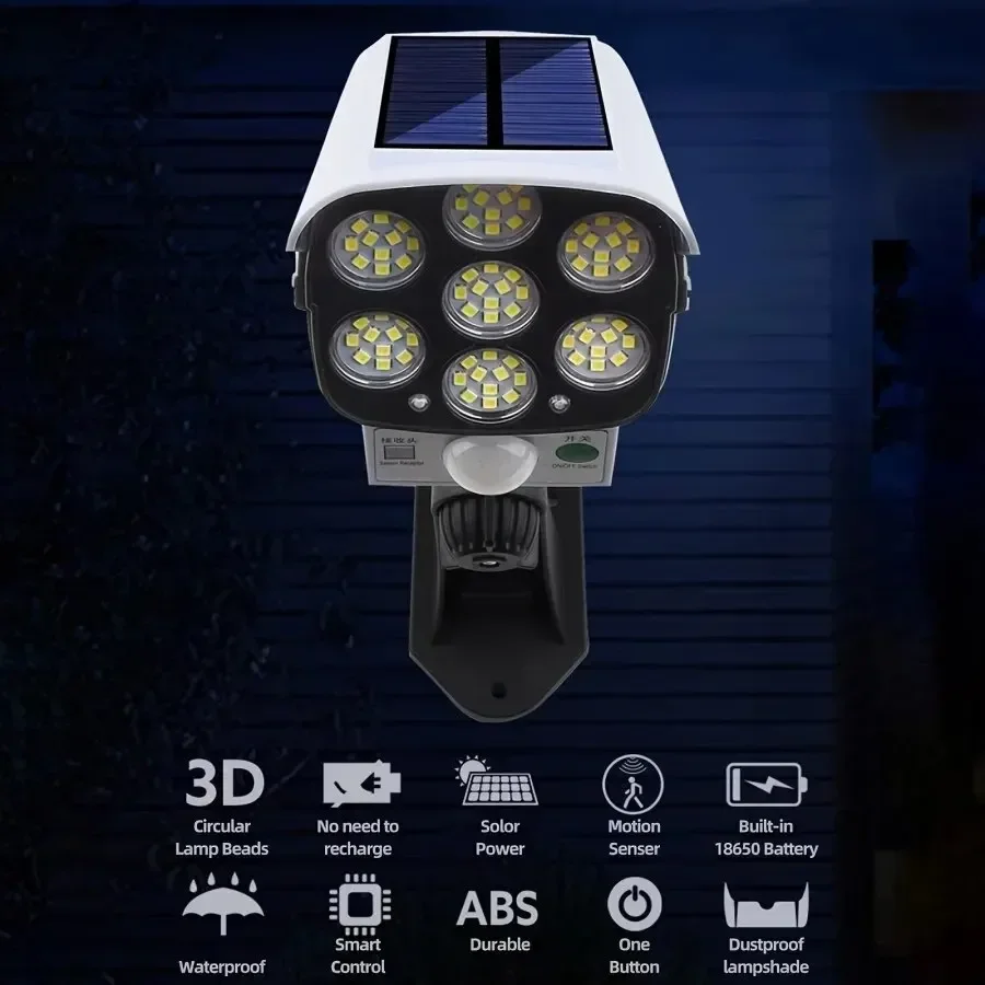 Outdoor Motion Sensor Solar Li - Fake Camera Dummy 评论和价格