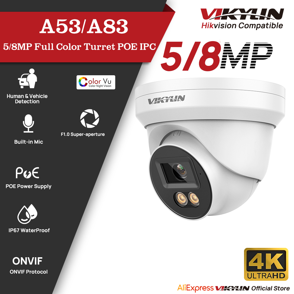 VIKYLIN 5/8MP HD IP Security C - Home Security Service 评论和价格