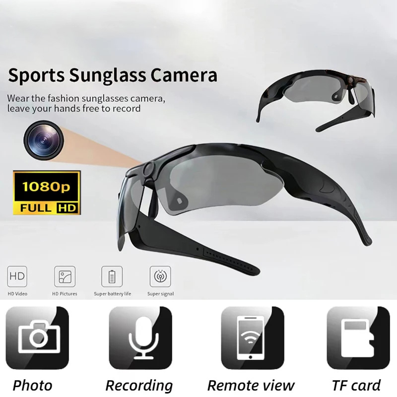1080P HD Camera Smart Glasses  - Home Security Camera 评论和价格
