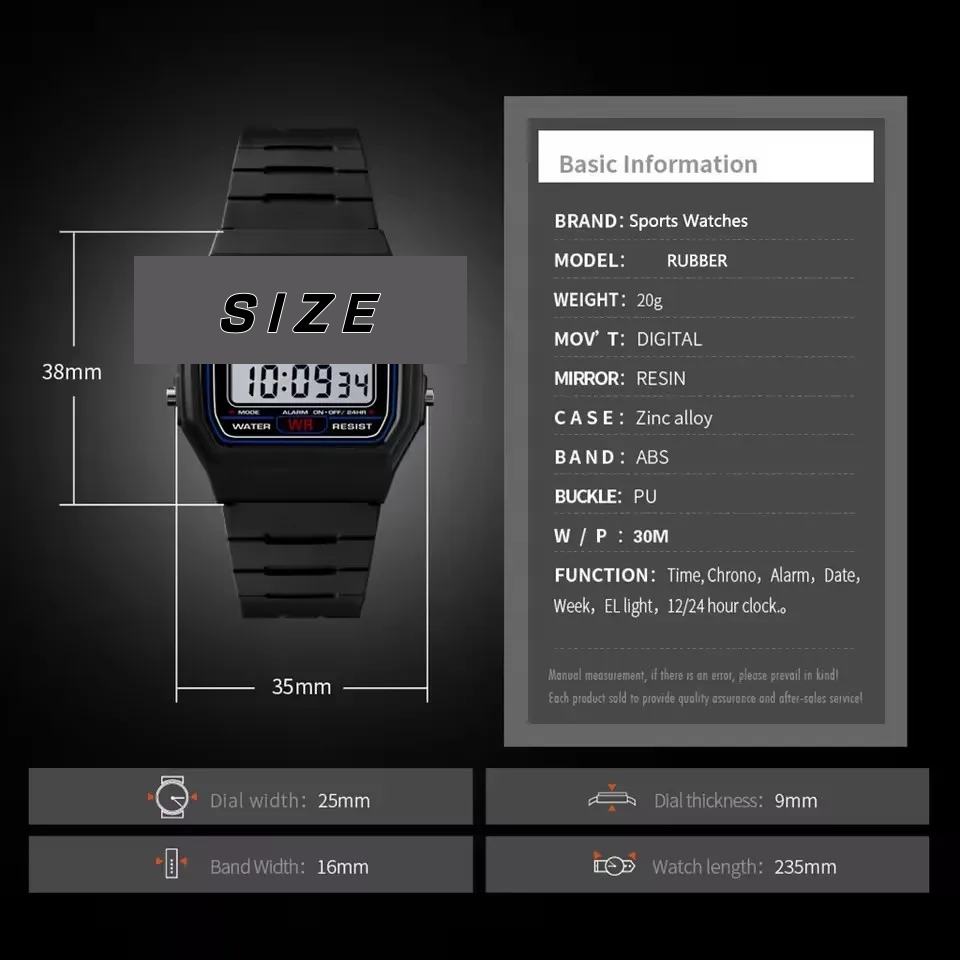 Children Sport LED Digital Wat - Home Security Electronics 评论和价格