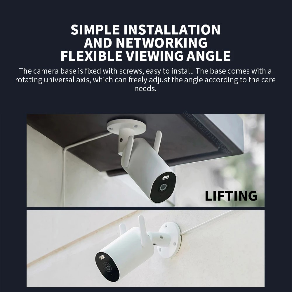 Xiaomi Outdoor Camera AW300 IP - Home Security Camera Xiaomi 评论和价格