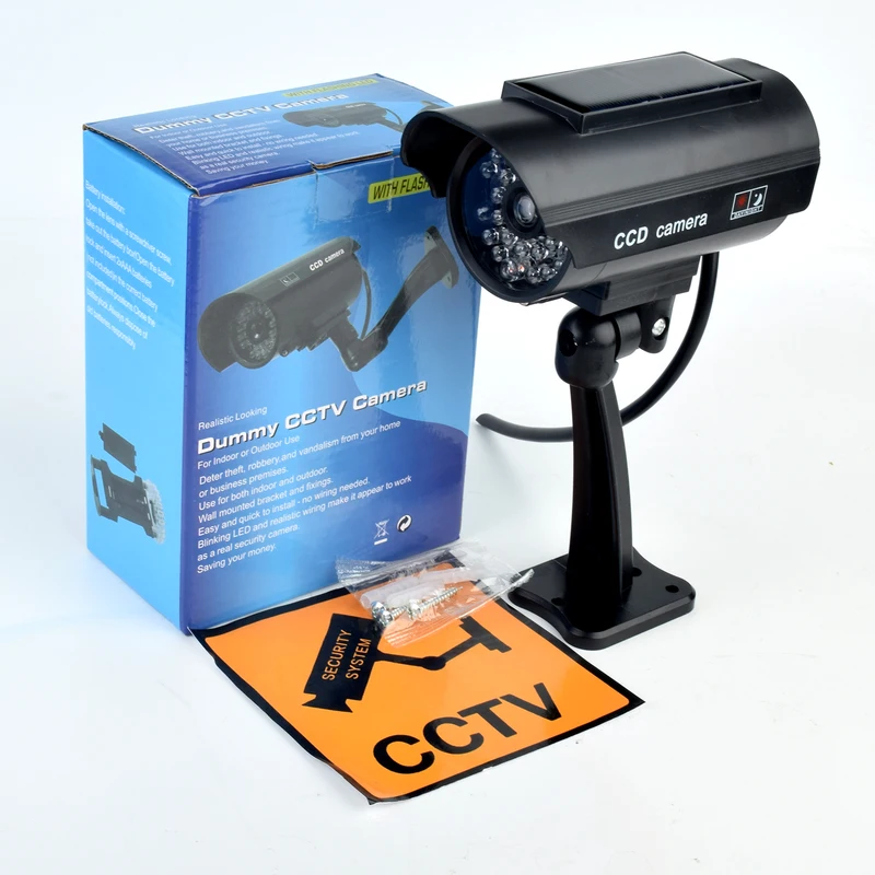 Solar Powered Dummy Security C - Fake Camera Dummy 评论和价格