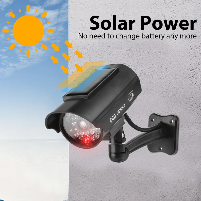 Solar Powered Dummy Security C - Fake Camera Dummy 评论和价格