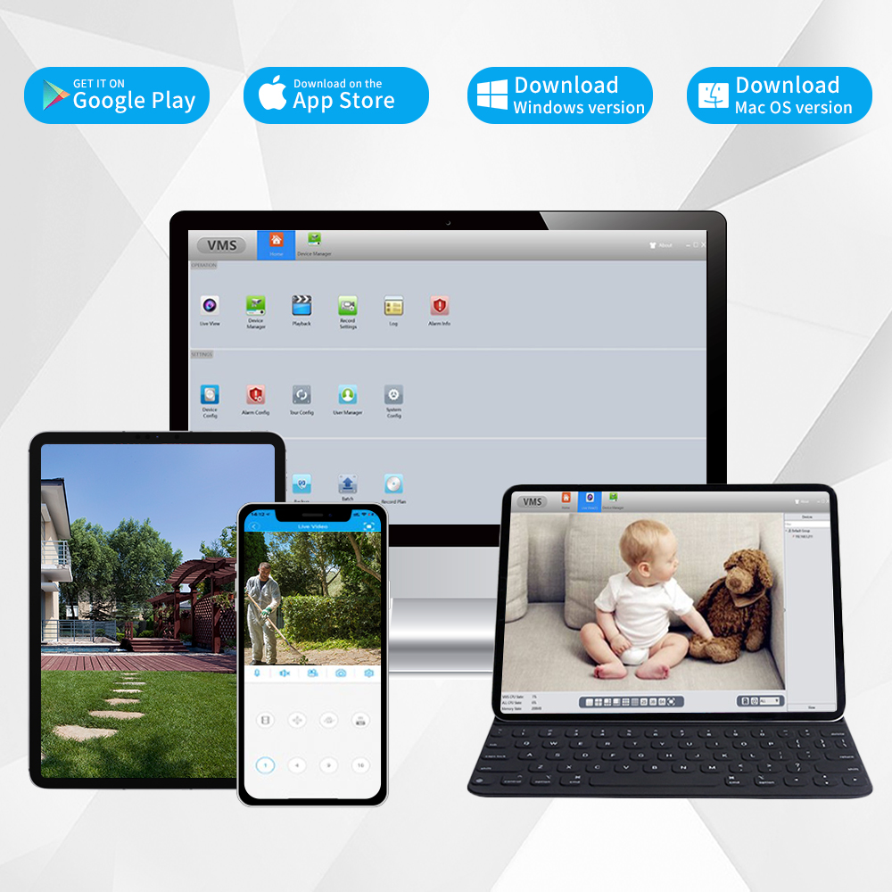 Super 8MP POE NVR Video Record - Home Security Camera 评论和价格