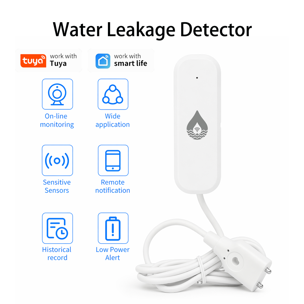 YFK WiFi/Zigbee Water Leakage  - Home Security Monitor 评论和价格