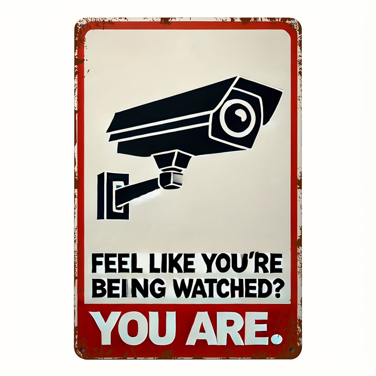 Funny Security Camera Warning  - Home Security Camera 评论和价格