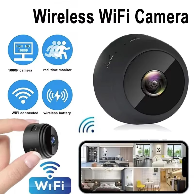New A9 Camera Wifi 1080p HD Wi - Home Security Camera 评论和价格