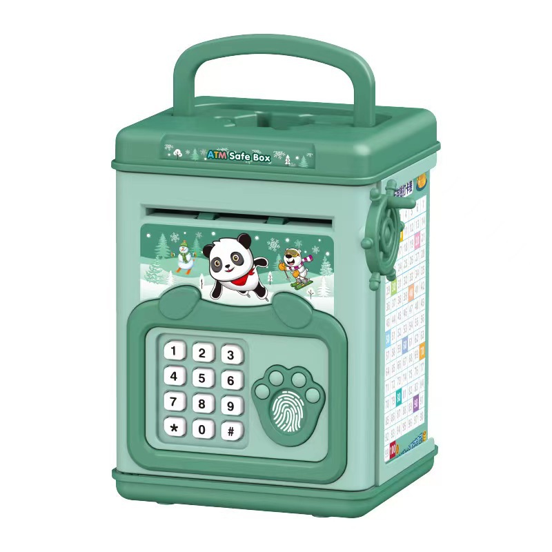Money Box with Fingerprint Pig - Home Security Electronics 评论和价格