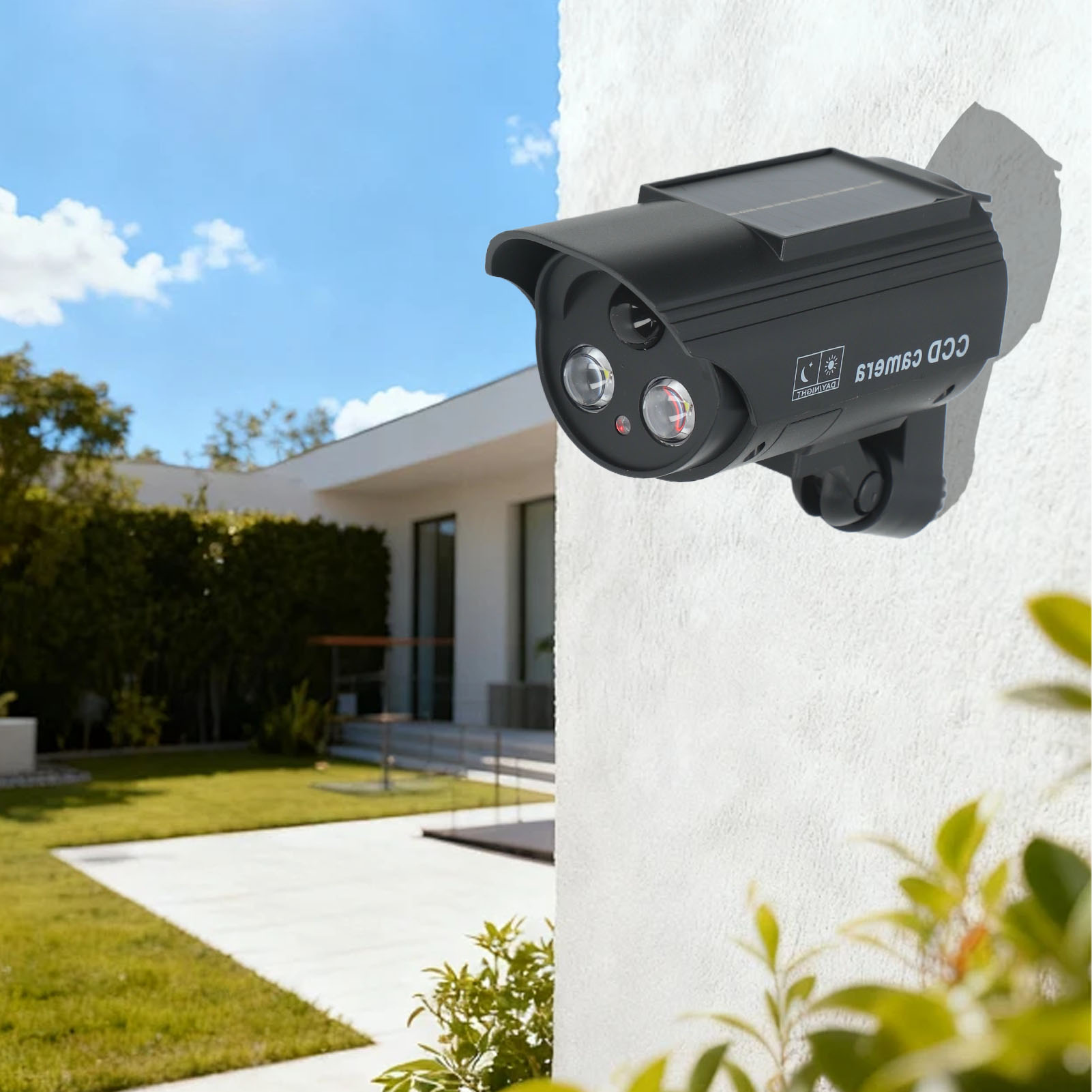 Solar Powered Motion Sensor Ou - Fake Camera Dummy 评论和价格