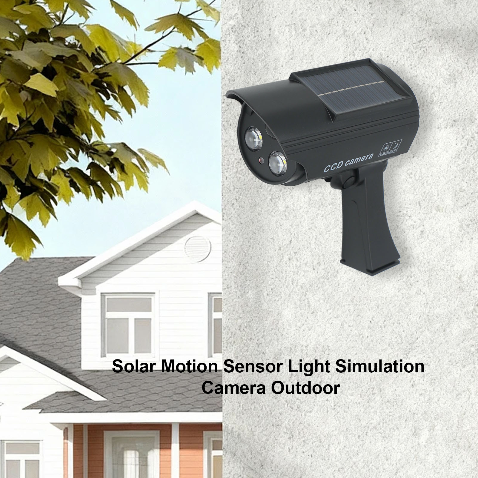 Solar Powered Motion Sensor Ou - Fake Camera Dummy 评论和价格