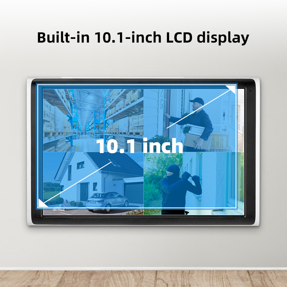 KERUI 2K 3K 4MP 8CH NVR WIFI O - Home Security Monitor 评论和价格