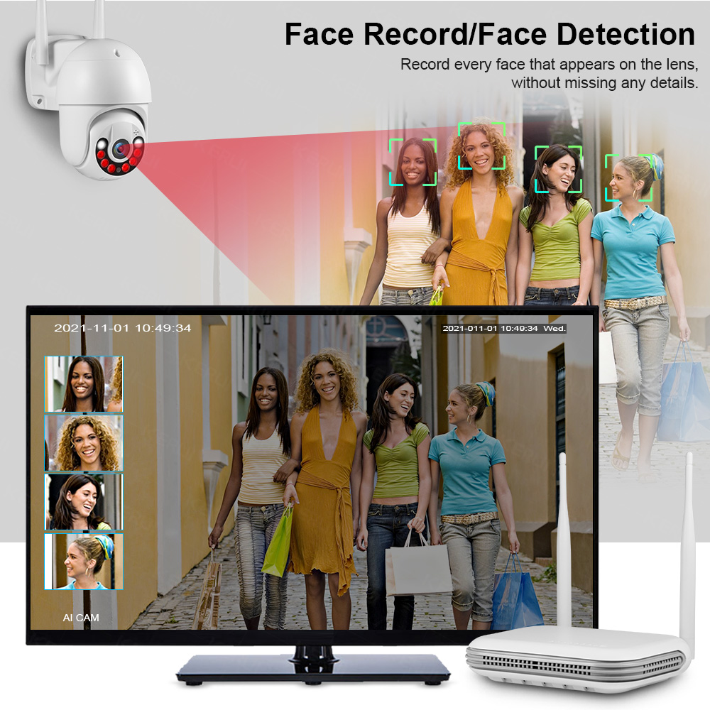 KERUI 2K 3K 4MP 8CH NVR WIFI O - Home Security Monitor 评论和价格