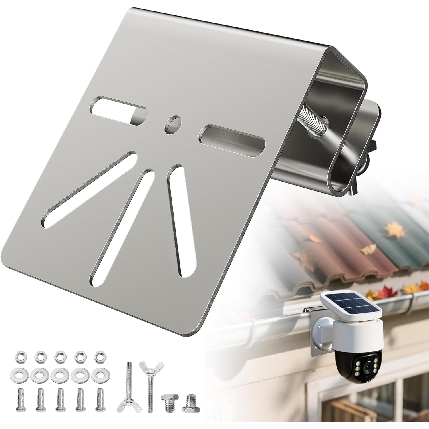 1pc No Drill Stainless Steel G - Home Security Eufy 评论和价格