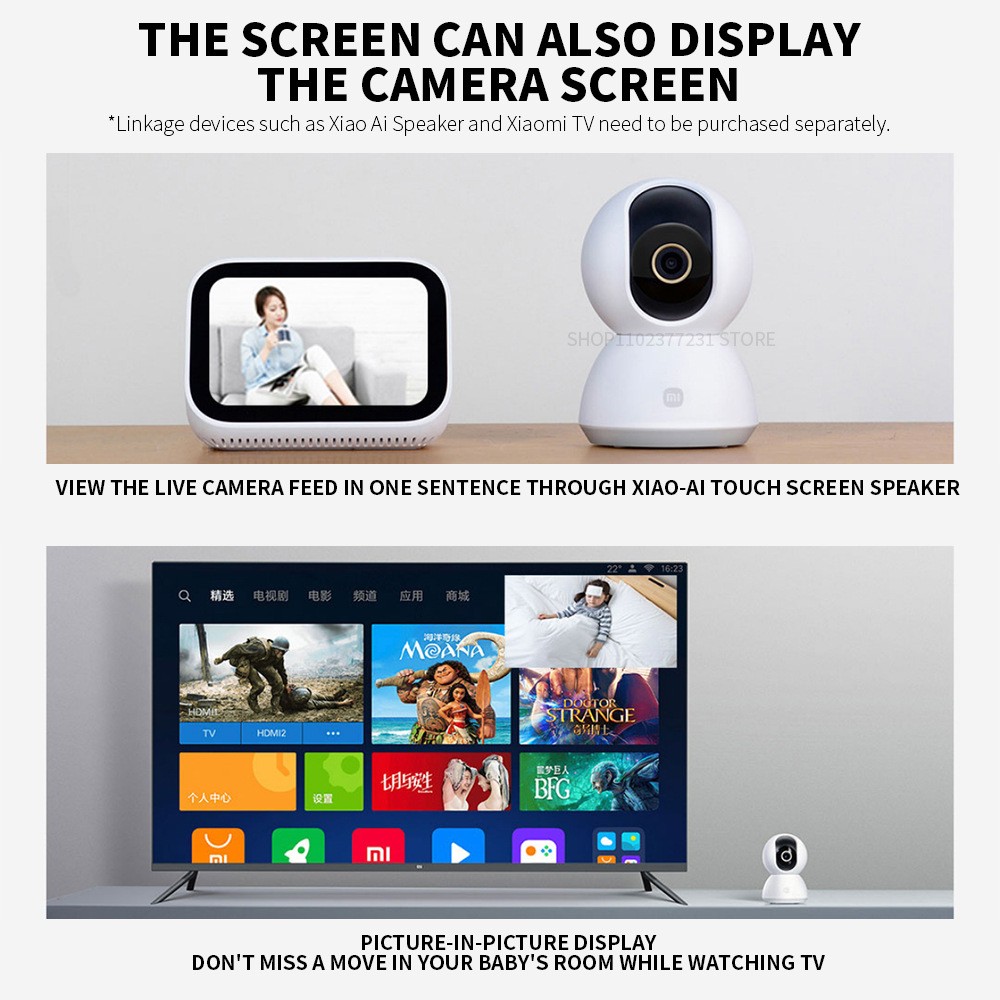 Original Xiaomi Smart Camera 2 - Home Security Camera Xiaomi 评论和价格