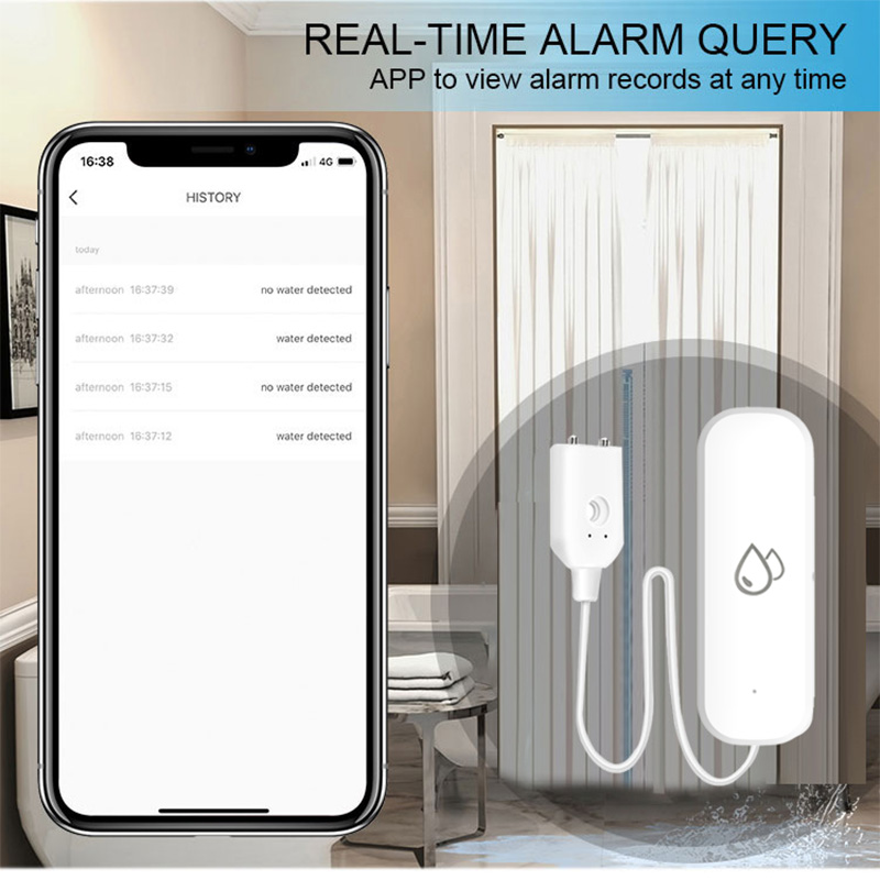 Tuya WiFi Water Leakage Alarm  - Home Security Monitor 评论和价格