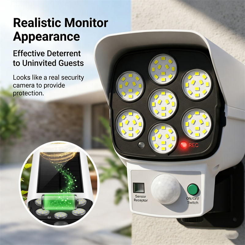 Solar Powered Dummy Security C - Fake Camera Dummy 评论和价格