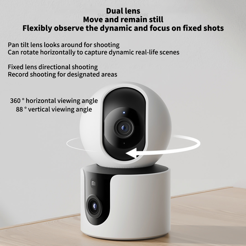 Xiaomi Smart Camera C300 Dual  - Home Security Camera Xiaomi 评论和价格