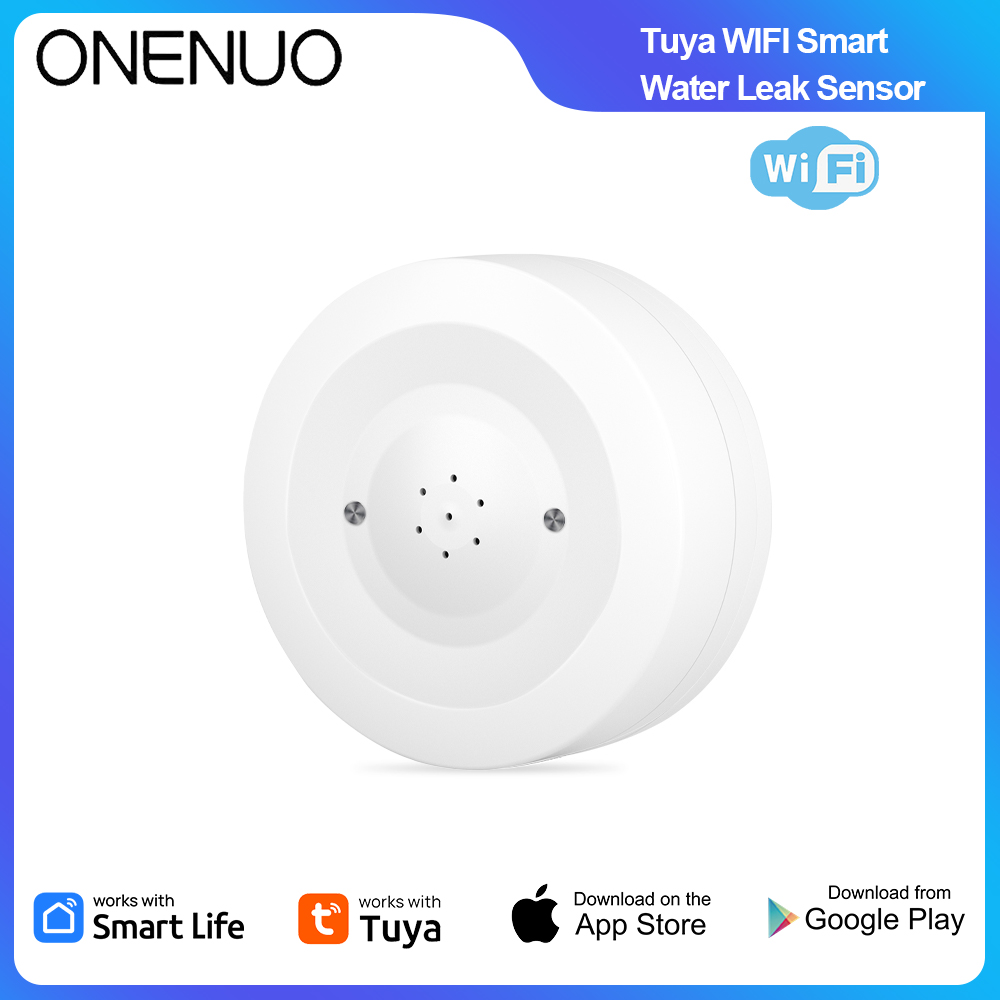 ONENUO WiFi Tuya Water Leak Se - Home Security Monitor 评论和价格