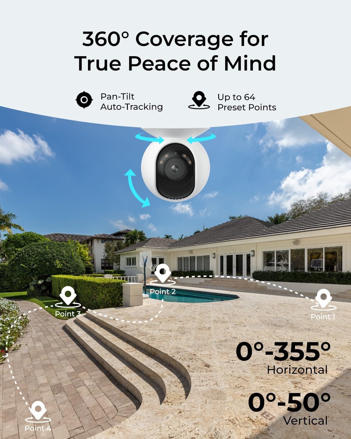 PoE 4K Outdoor Home Security C - Home Security Diy 评论和价格