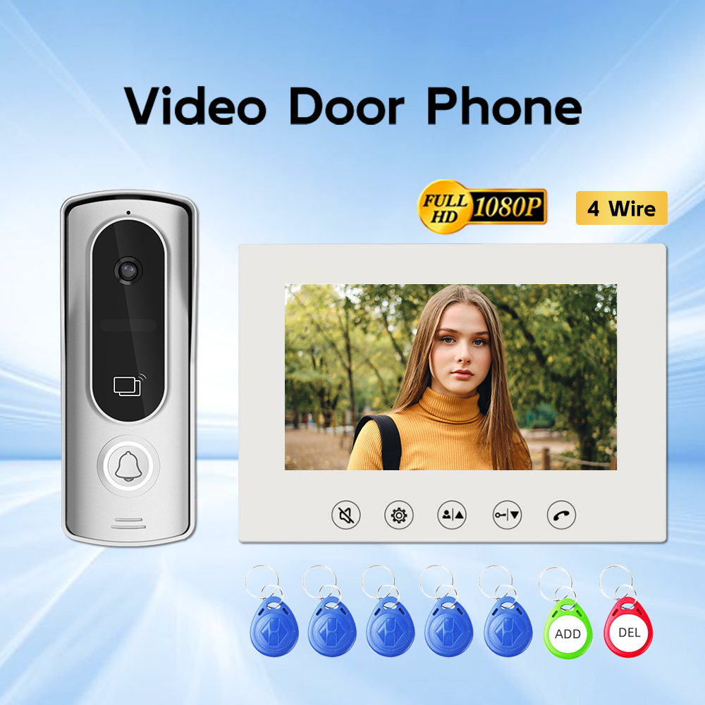 HD Video Intercom Doorbell Rai - Home Security Cameras Uk 评论和价格