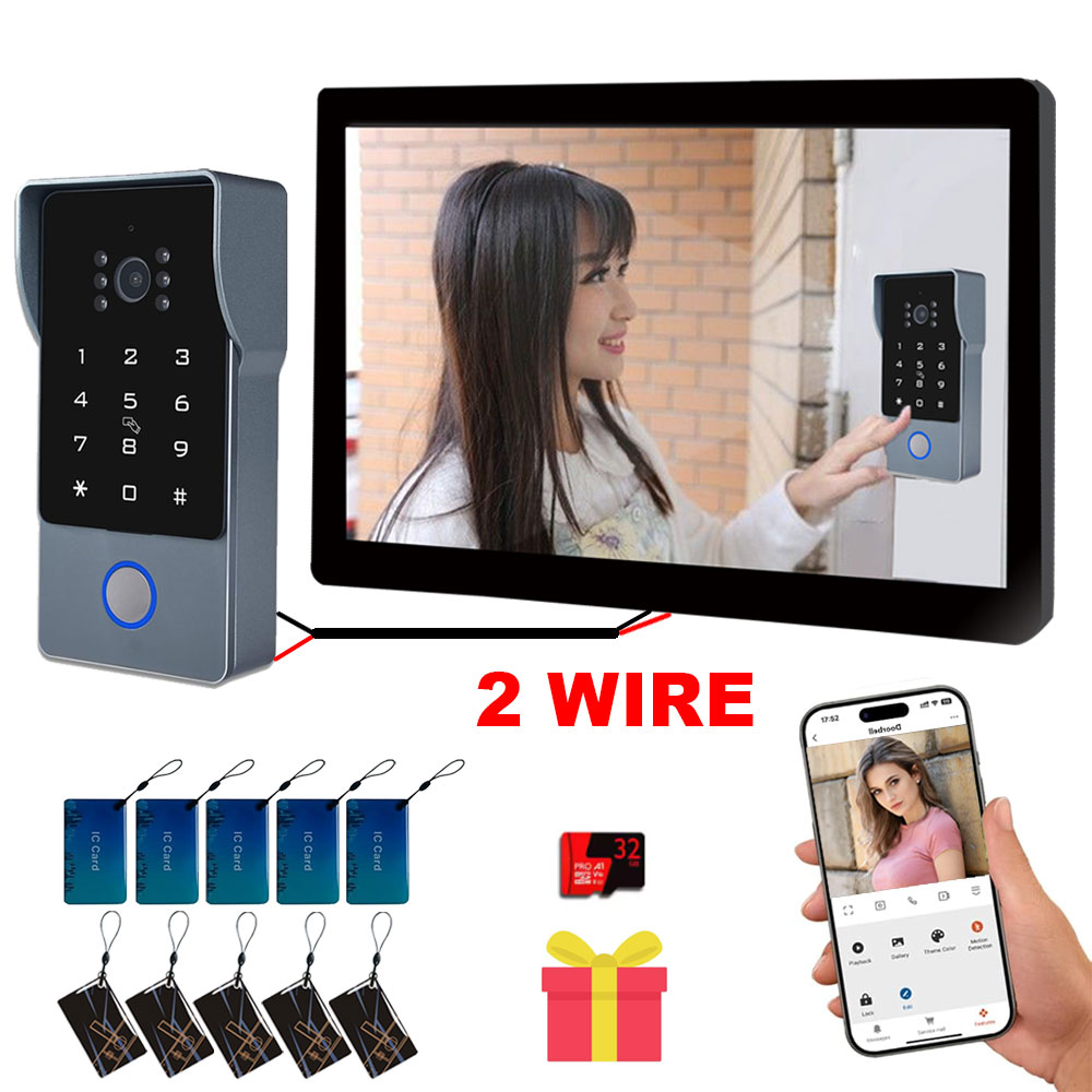 Tuya Wifi Smart Home Video Doo - Home Security Cameras Uk 评论和价格