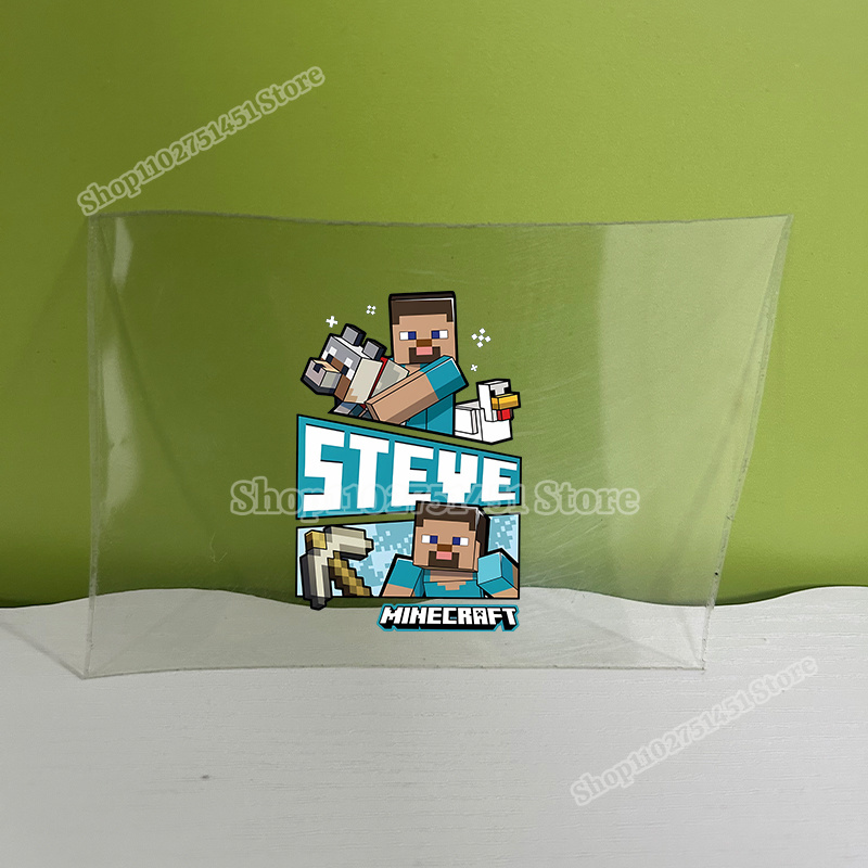 Cute Miner Crafts UV Transfer  - Home Security Logo 评论和价格