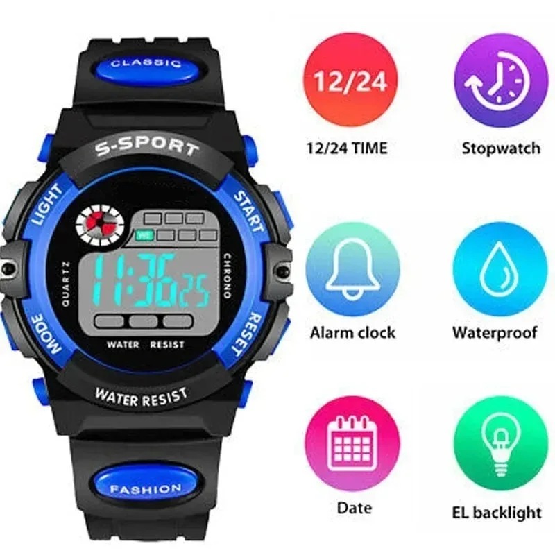 Children's Electronic Watch Bo - Home Security Electronics 评论和价格