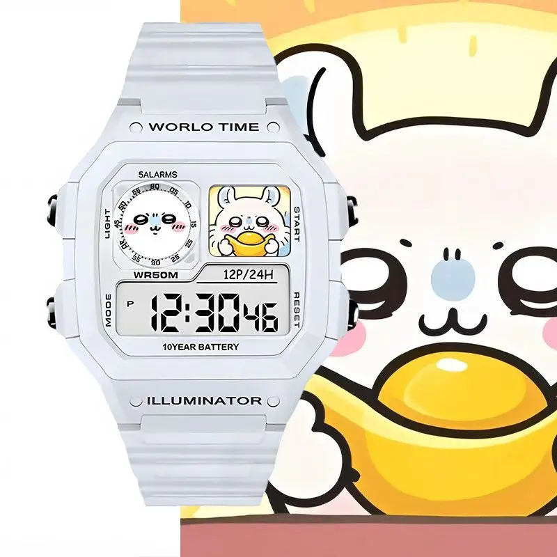 Kawaii Chiikawa Anime Digital  - Home Security Electronics 评论和价格