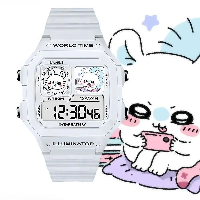Kawaii Chiikawa Anime Digital  - Home Security Electronics 评论和价格