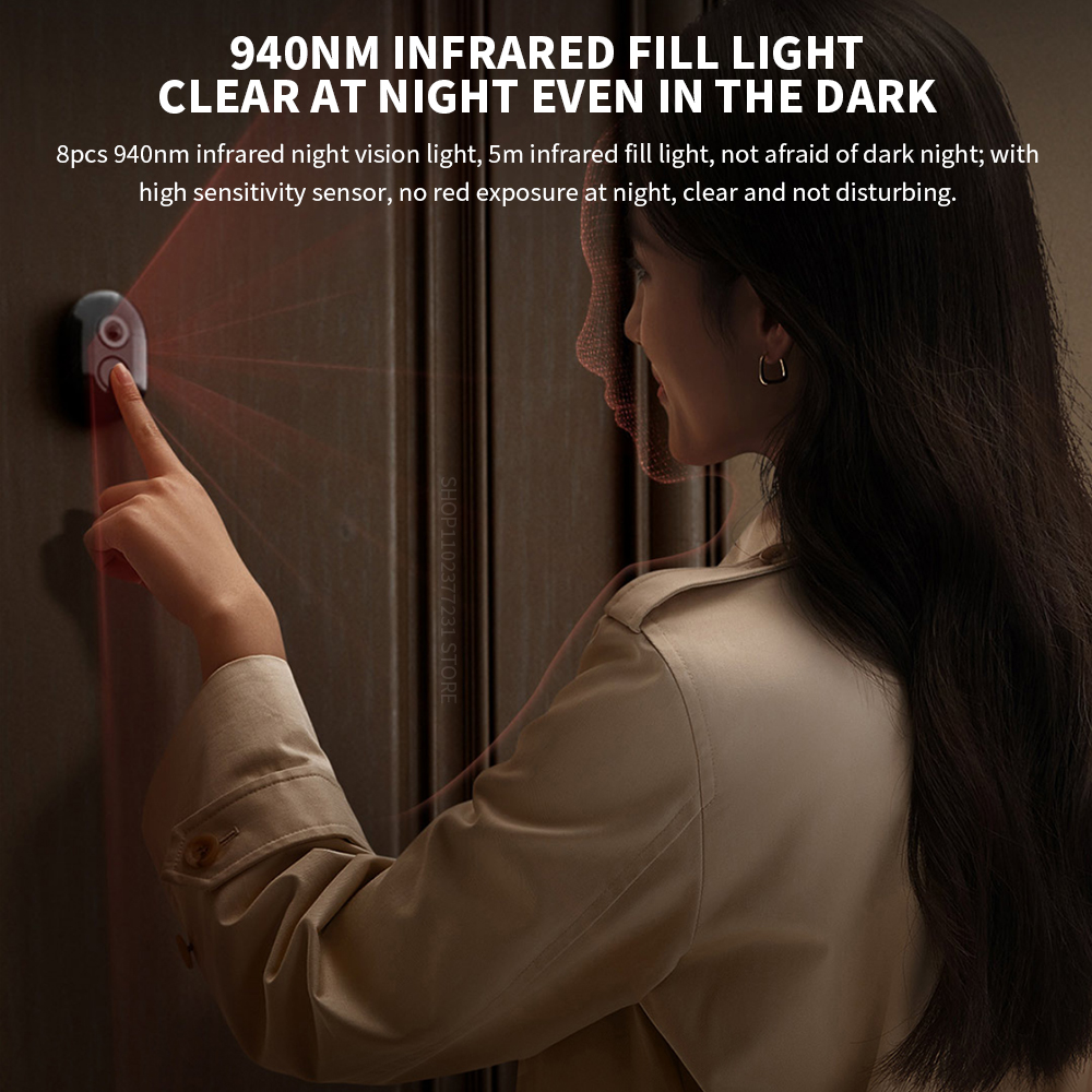 Xiaomi Smart Cat eye 2 WiFi Wi - Home Security Camera Xiaomi 评论和价格