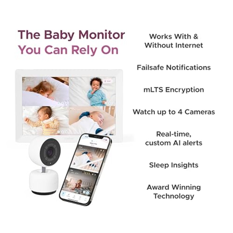 Smart Baby Monitor with 10 Tab - Home Security And Internet 评论和价格