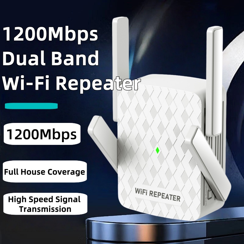 5Ghz WiFi Repeater 1200Mbps Ro - Home Security And Internet 评论和价格