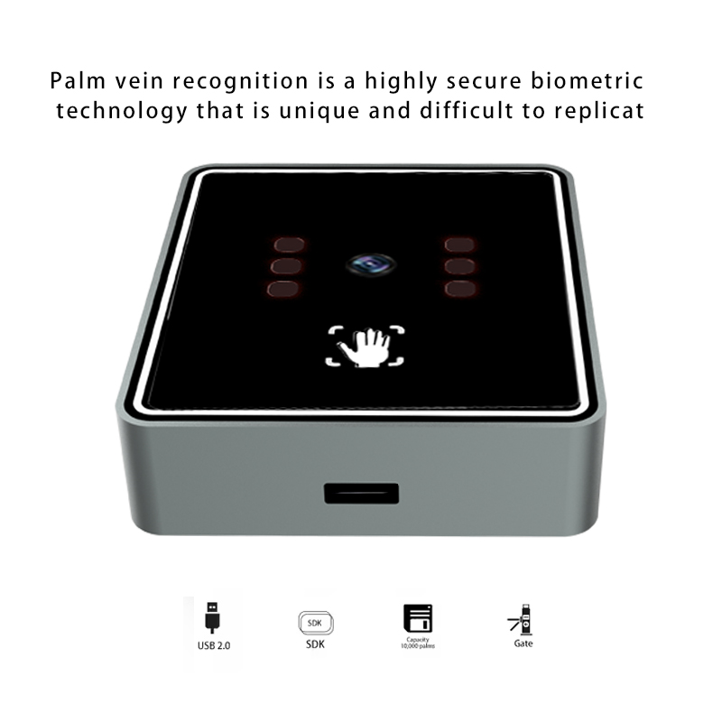 USB Powered Biometric Palm Vei - Home Security Logo 评论和价格