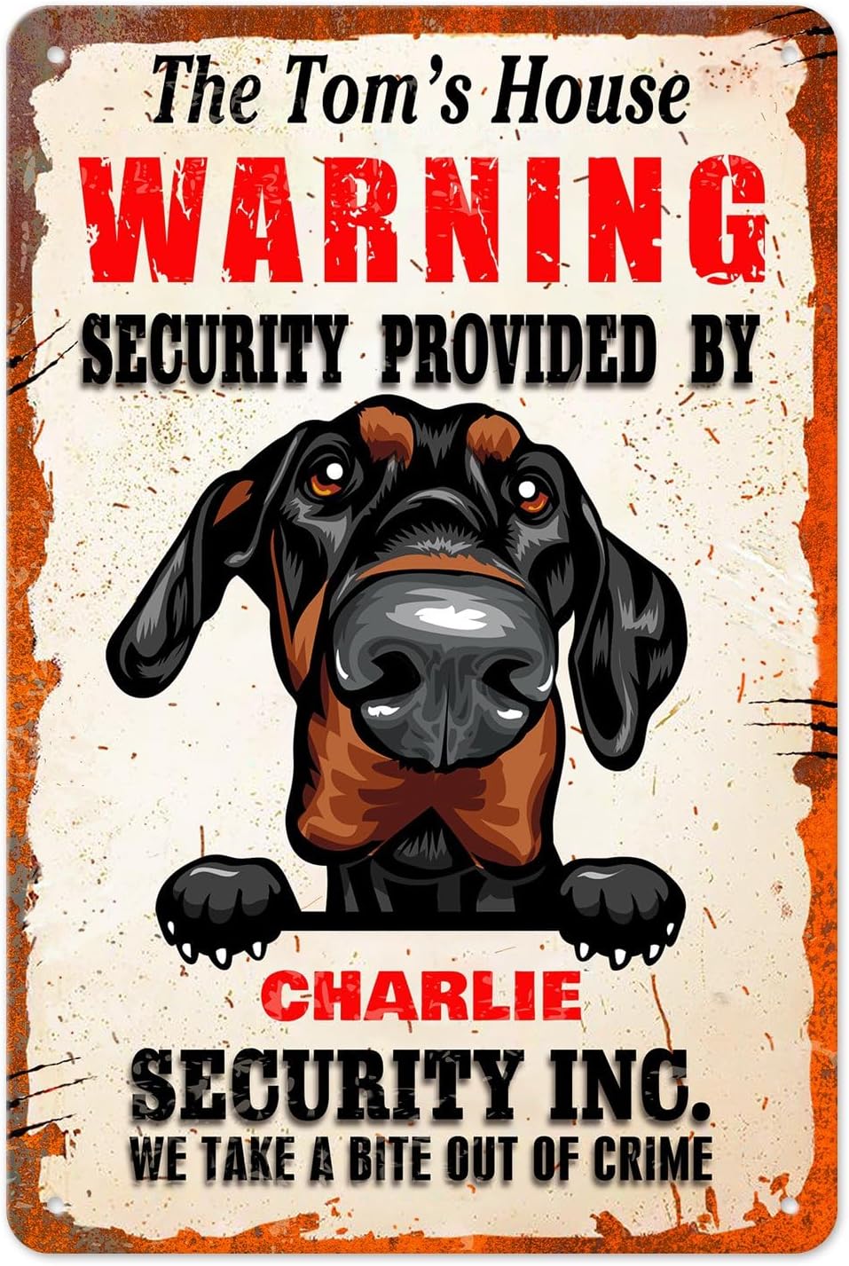 Personalized Funny Warning Sec - Home Security Providers 评论和价格